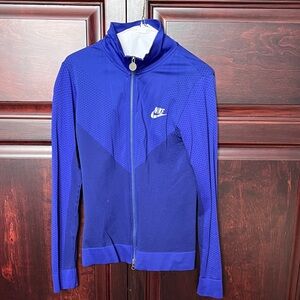 Nike Women's Royal Blue Full-Zip Track Jacket